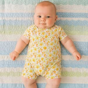 ZUTANO Baby Monkey Swing Bodysuit 12 Months 100% Cotton